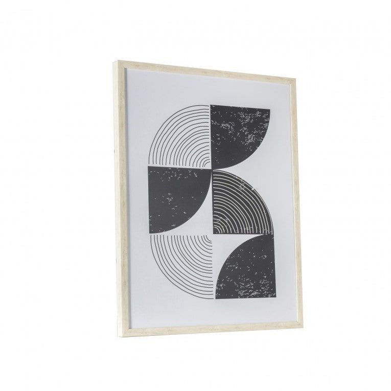 Rhythmic Wave Dance Framed Art
