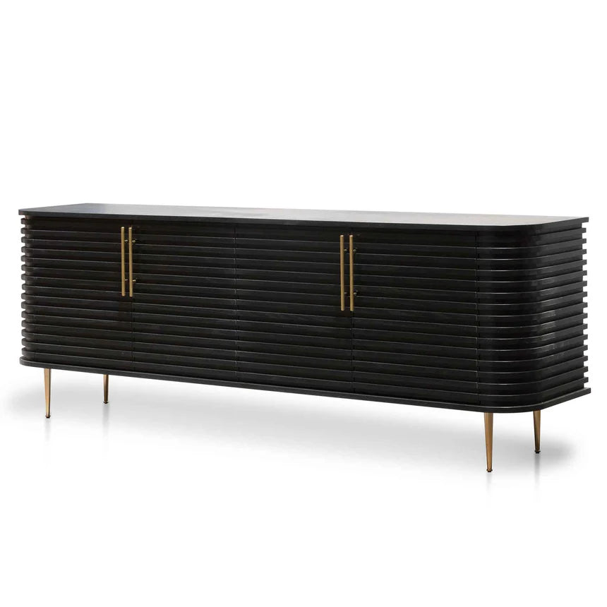 Rich Classic Buffet Unit 220cms - Black