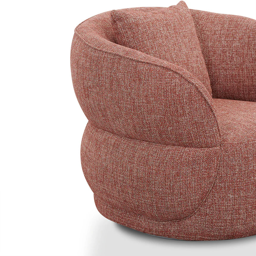 Rich Warmth Armchair - Moss Rust Orange