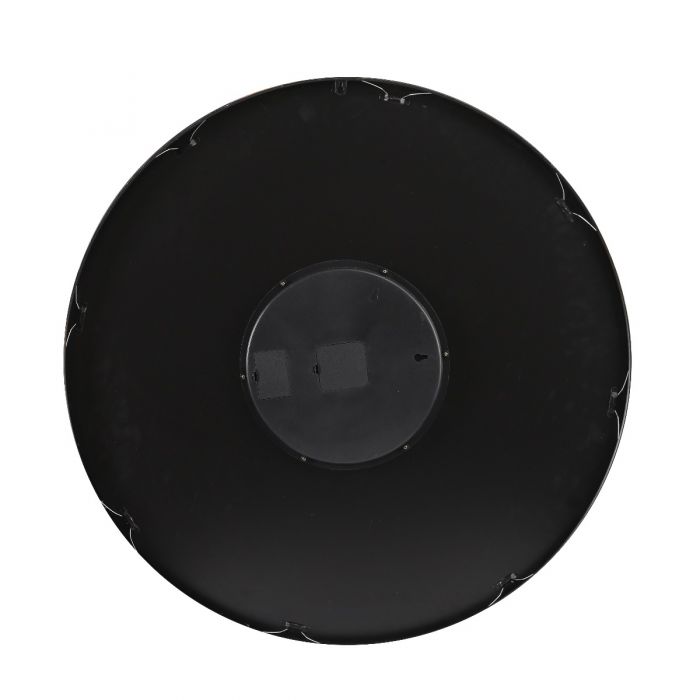Round Basset Industrial Gear Movement Wall Clock - 80cms