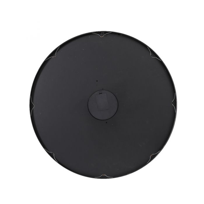 Round Basset Industrial Gear Movement Wall Clock - 80cms