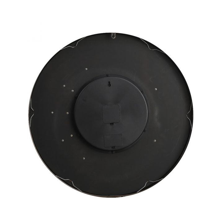 Round Lark Industrial Exposed Gear Movement Wall Clock - 62cms