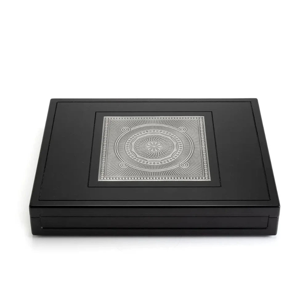 Royal Selangor Ace Playing Cards Pewter & Wooden Pokker Set