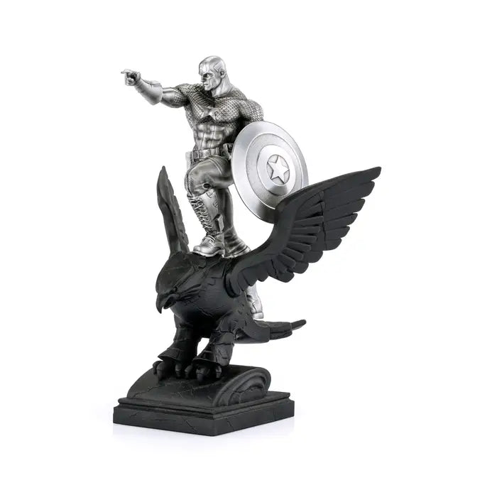 Royal Selangor Captain America Resolute Pewter Figurine