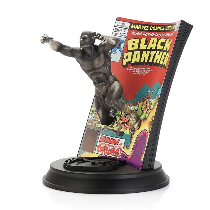 Royal Selangor Gilt Pewter Black Panther Figurine- Black