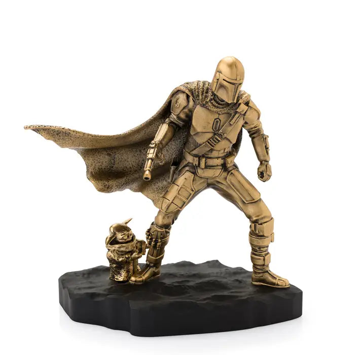 Royal Selangor Gilt Mandalorian Pewter Figurine (Available in 2 Colors)