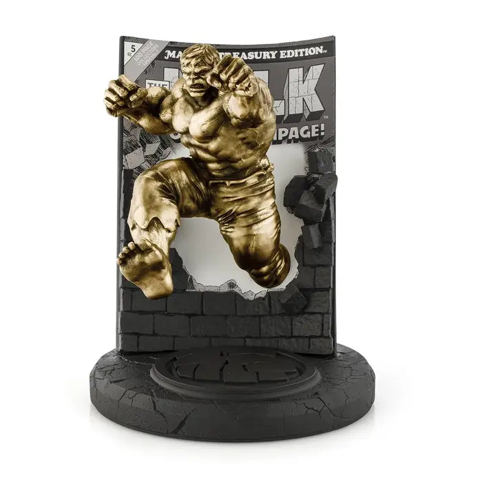 Royal Selangor Hulk Marvel Treasury Pewter Figurine - Gold
