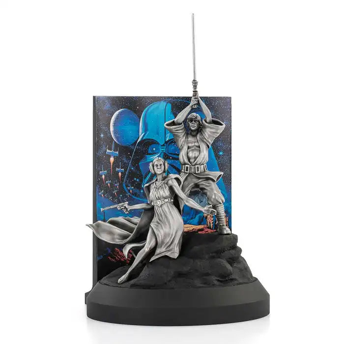 Royal Selangor Star Wars New Hope Pewter Diorama (Available in 2 Colors)