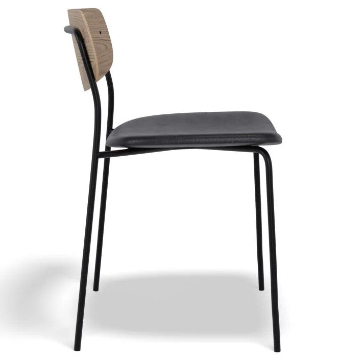 Rustic Chic Padded Seat with Natural Backrest (Available in 4 Colors)