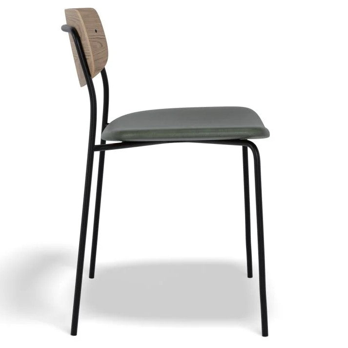 Rustic Chic Padded Seat with Natural Backrest (Available in 4 Colors)
