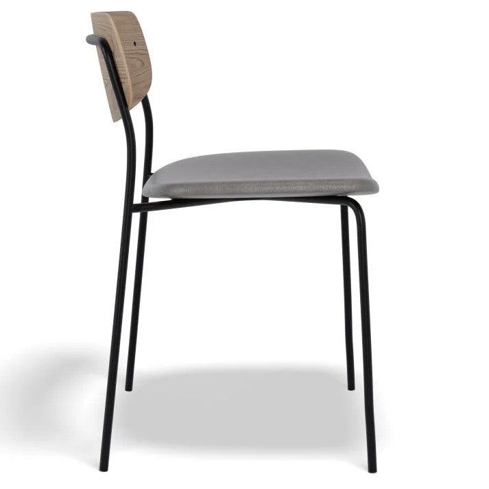 Rustic Chic Padded Seat with Natural Backrest (Available in 4 Colors)