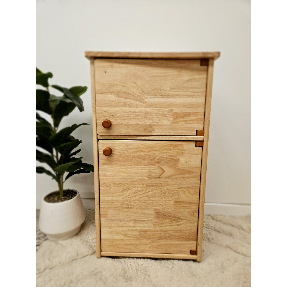 Rustic Crafted Wooden Fridge
