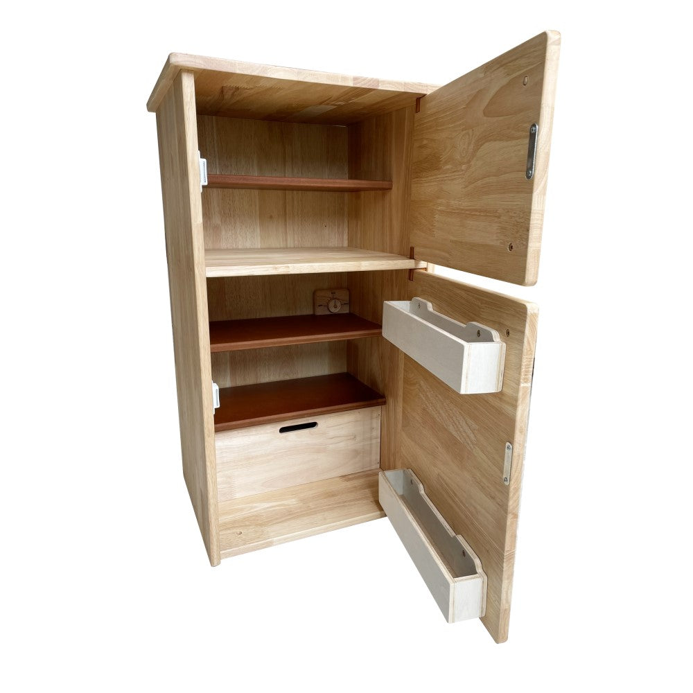 Rustic Crafted Wooden Fridge