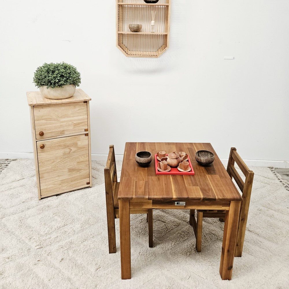 Rustic Crafted Wooden Fridge