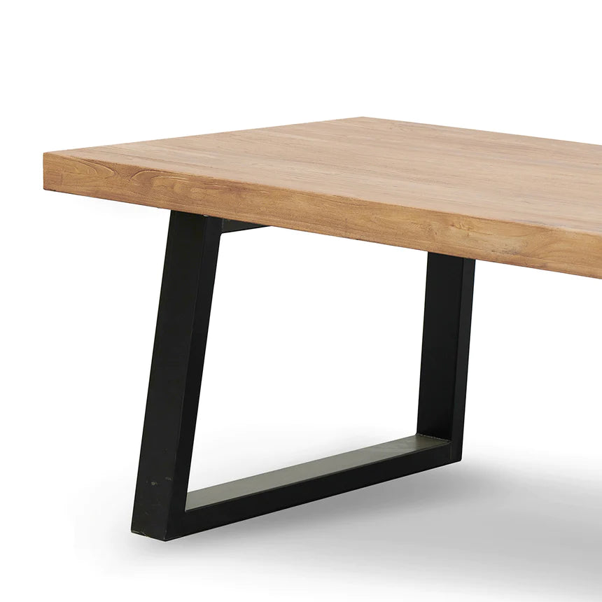 Rustic Farmhouse Dining Table 198cms - Natural
