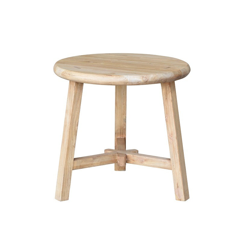 Rustic Farmhouse Round Side Table