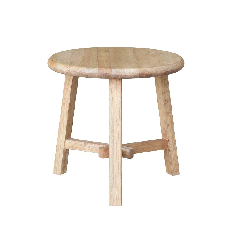 Rustic Farmhouse Round Side Table