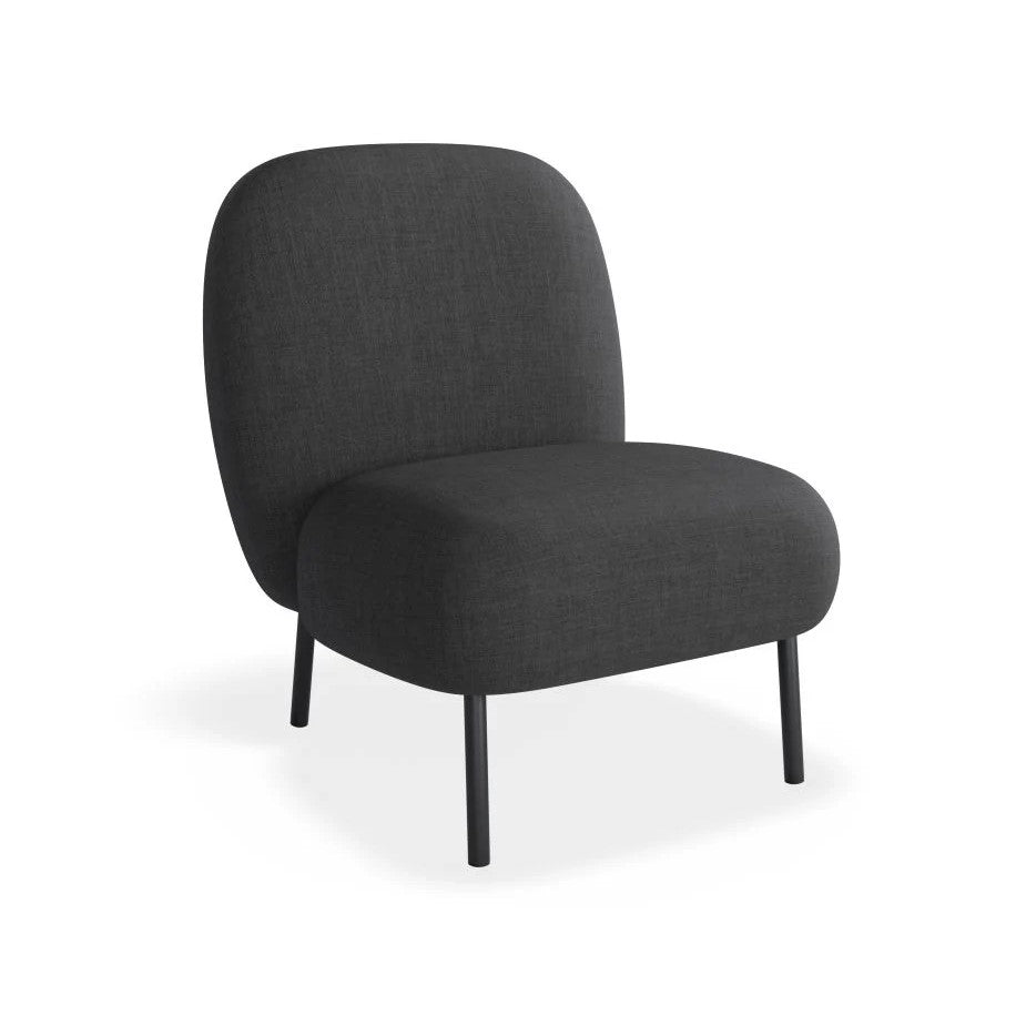 Rustic Retreat Dark Grey Single Seater Sofa (Available in 2 Frame Colors)