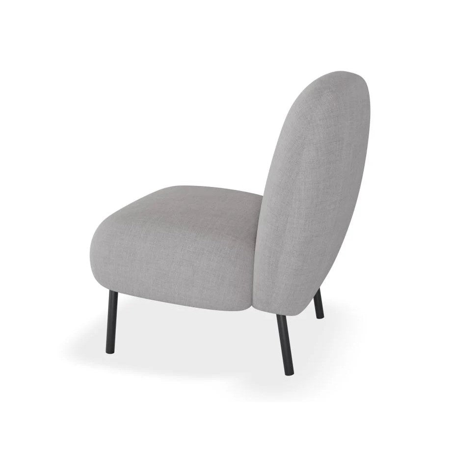 Rustic Retreat Grey Single Seater Sofa (Available in 2 Frame Colors)