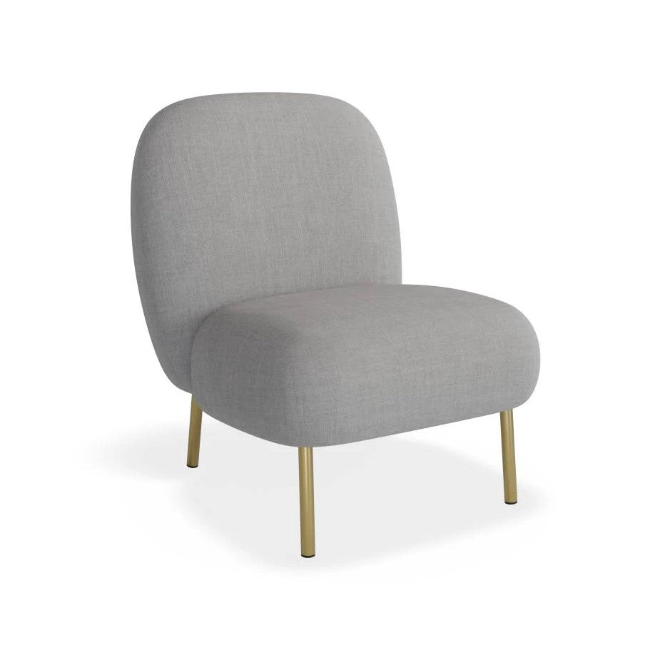 Rustic Retreat Grey Single Seater Sofa (Available in 2 Frame Colors)