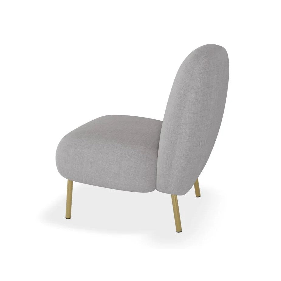 Rustic Retreat Grey Single Seater Sofa (Available in 2 Frame Colors)