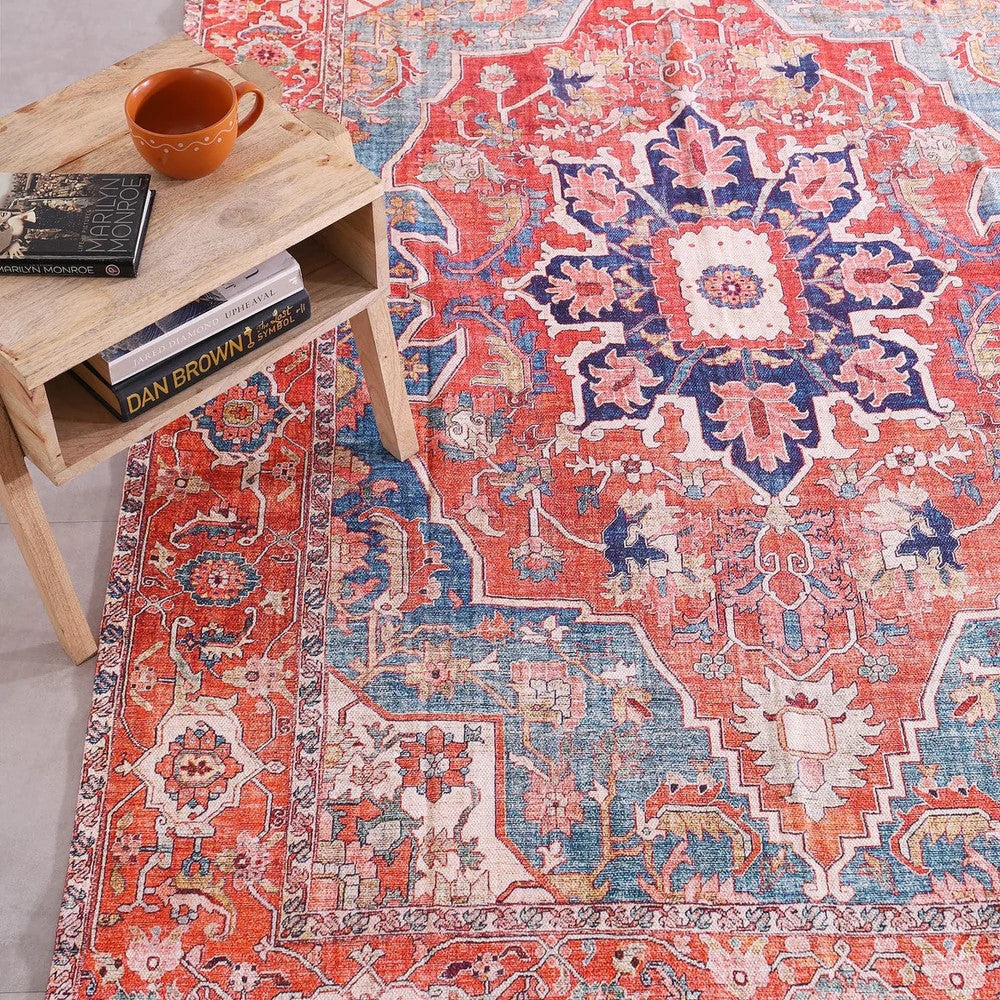 Sandstone Serenade Cotton & Wool Rug