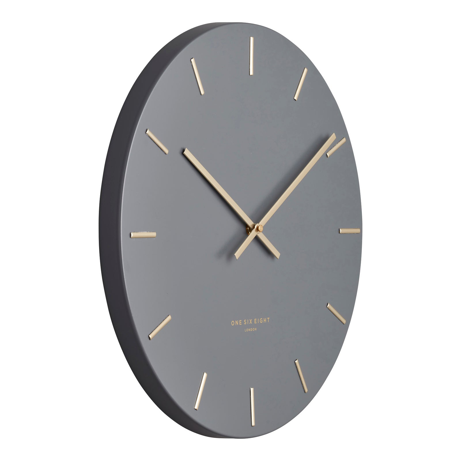 Sculpted Seconds Wall Clock (Available in 3 Sizes)
