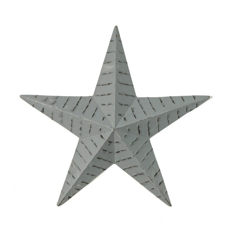 Sculpted Snowflakes Textured Stars in Scandi White