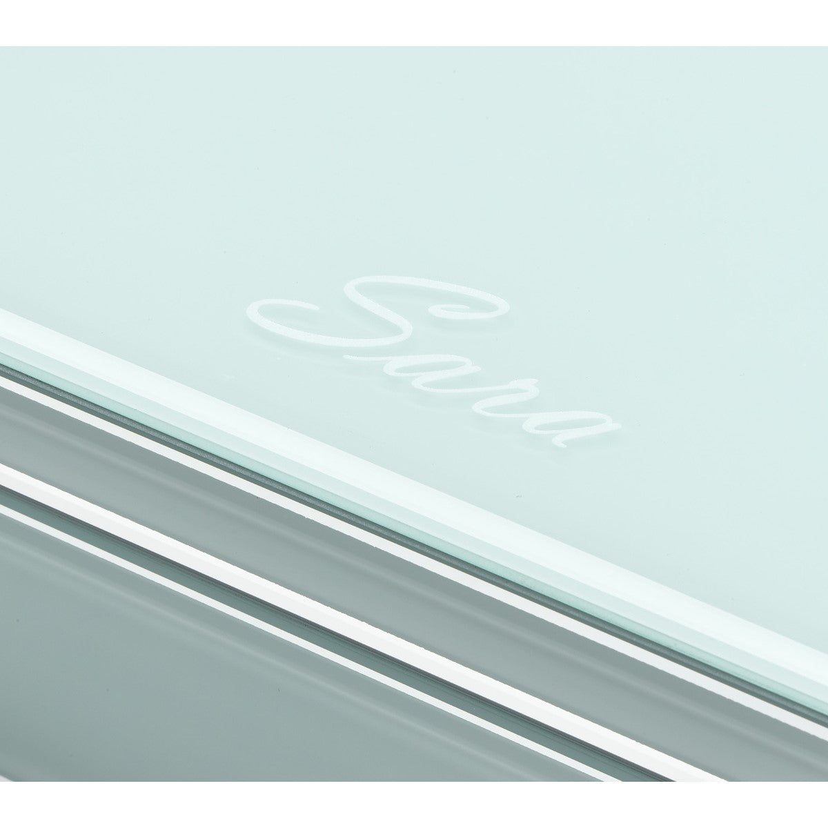Personalised Selena Jewellery Box Medium Mint
