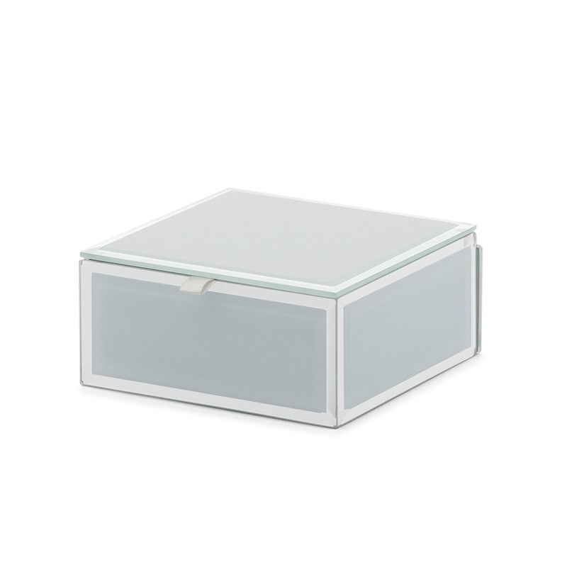 Personalised Selena Jewellery Box Small Pale Blue