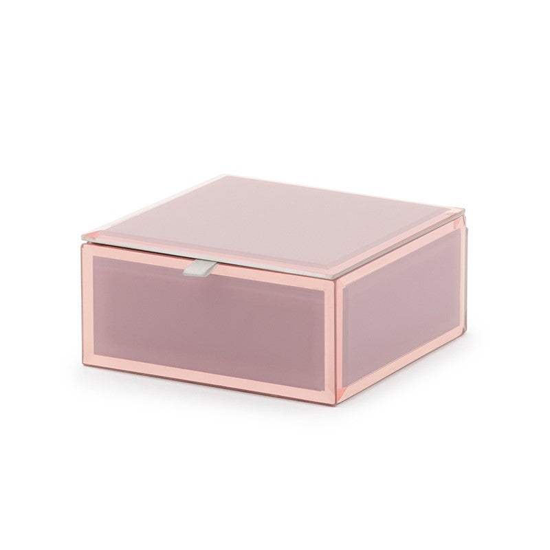 Personalised Selena Jewellery Box Small Dusty Rose