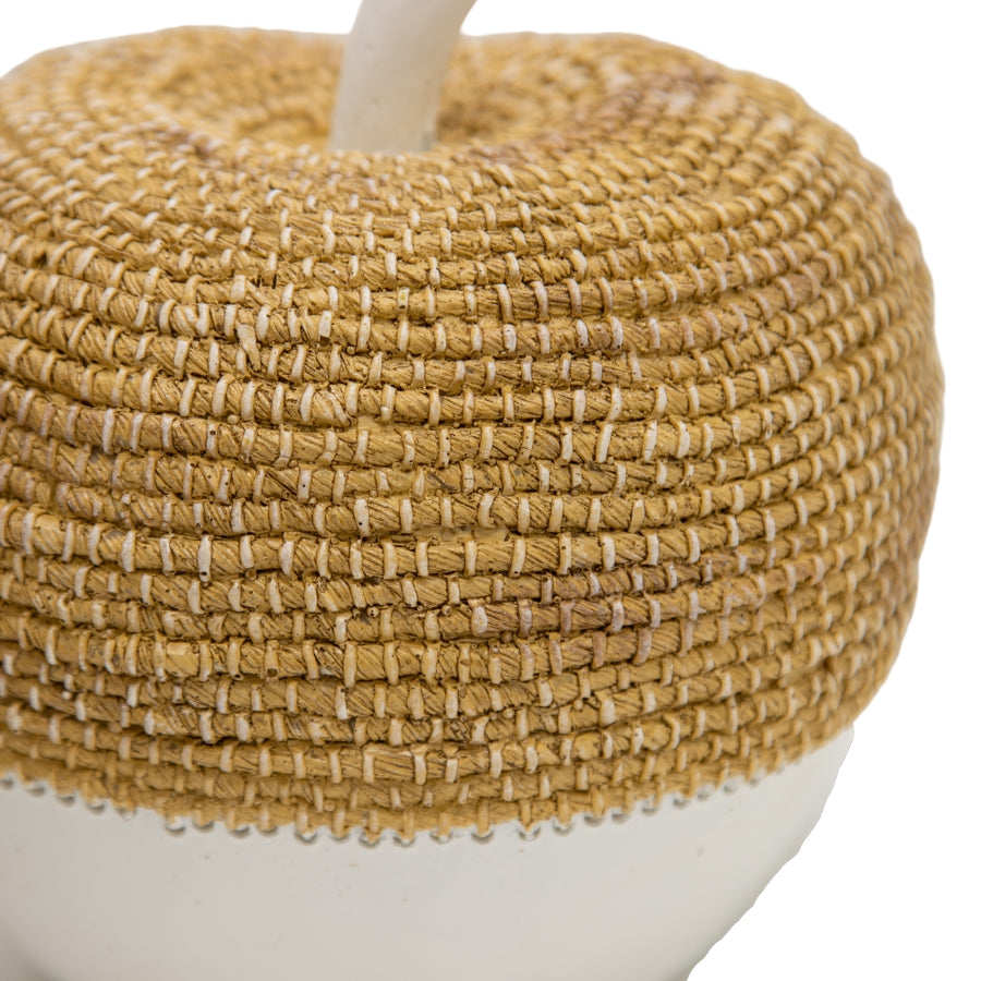 Set of 2 Asst Contemporary Hamptons Apple & Pear