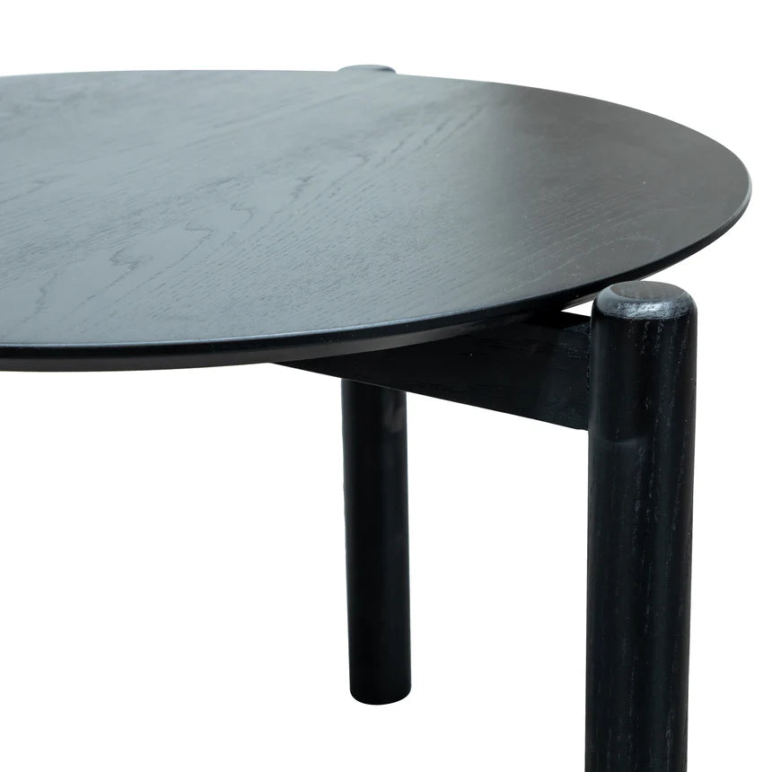 Set of 2 Modular Coffee Table - Black