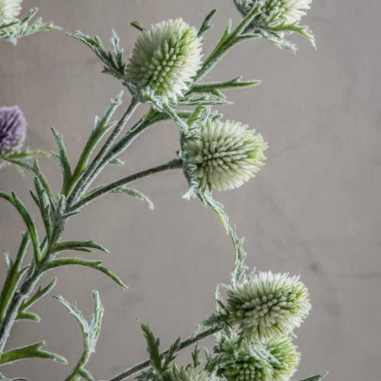 Set of 3 Artificial Thistle Stems (Available in 2 Colors)