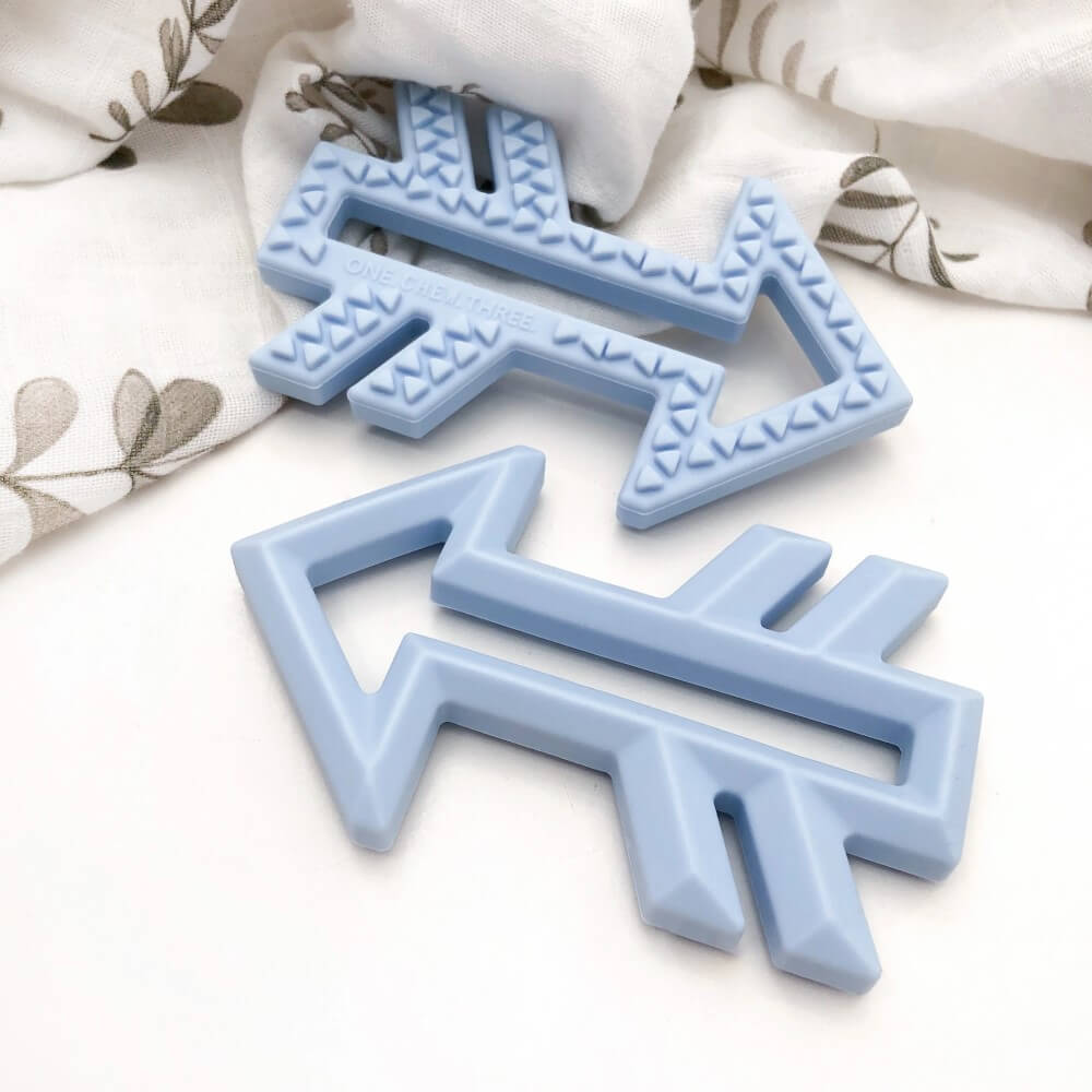Silicone ARROW Teether (Available in 6 Colours)