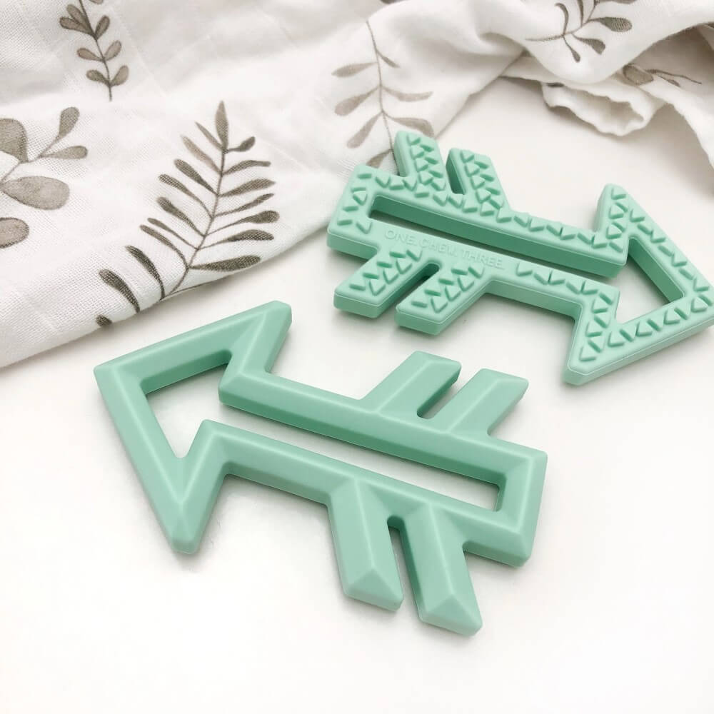 Silicone ARROW Teether (Available in 6 Colours)