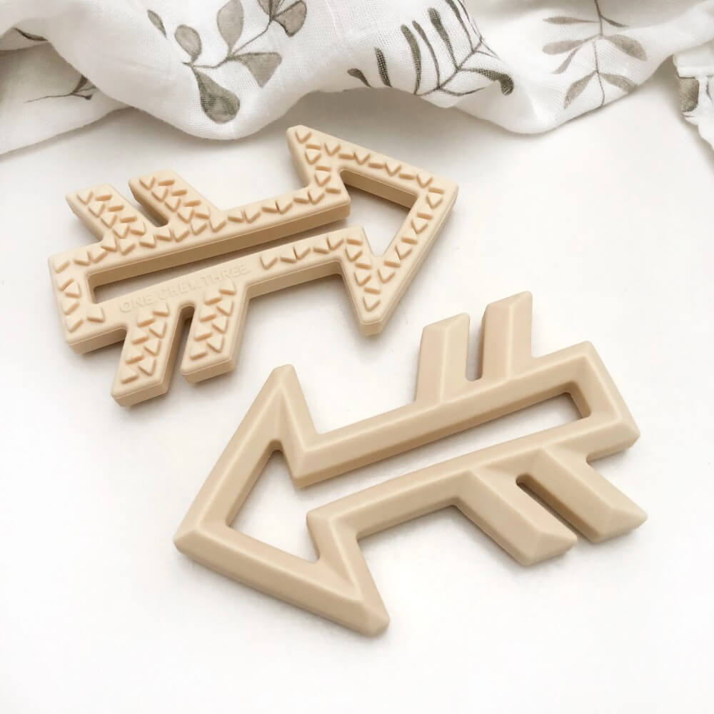 Silicone ARROW Teether (Available in 6 Colours)