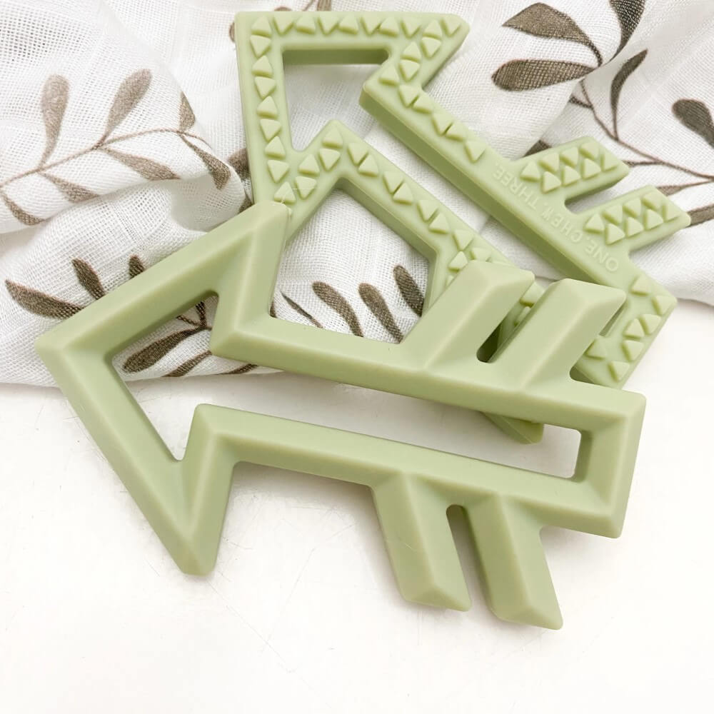 Silicone ARROW Teether (Available in 6 Colours)