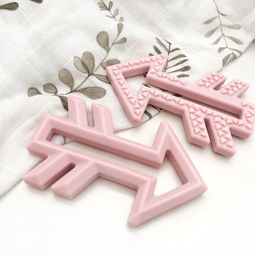 Silicone ARROW Teether (Available in 6 Colours)