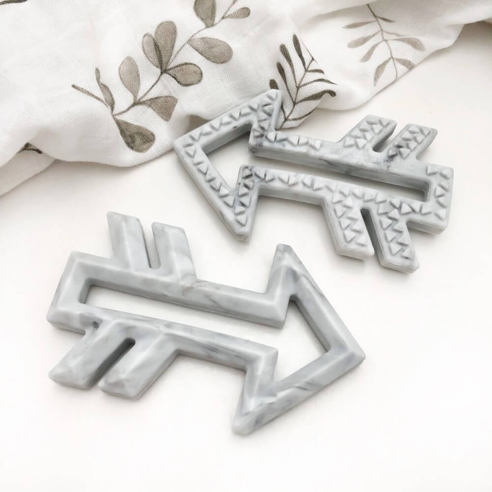 Silicone ARROW Teether (Available in 6 Colours)