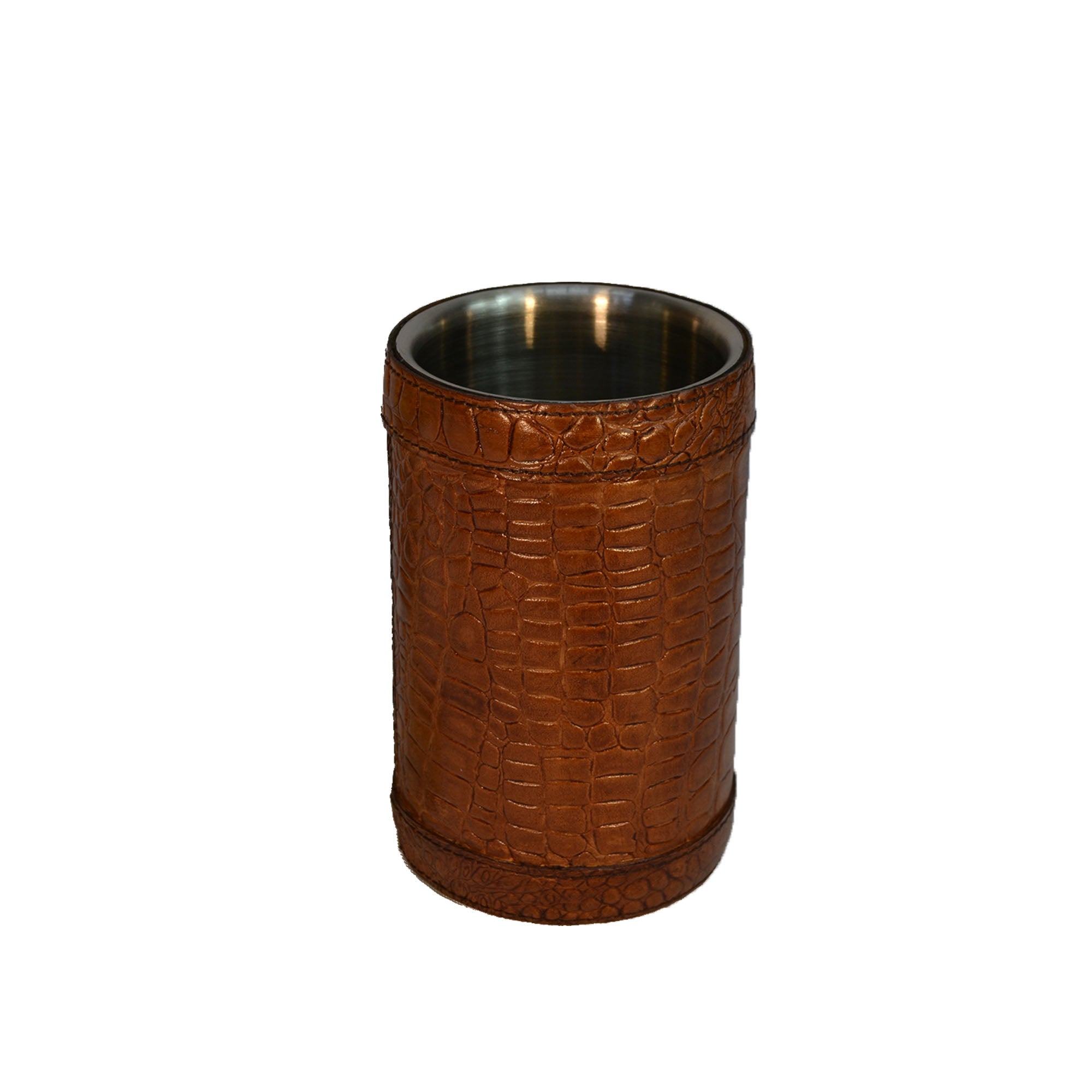 Single Leather Wine Bottle Chiller (Available In 3 Colors)
