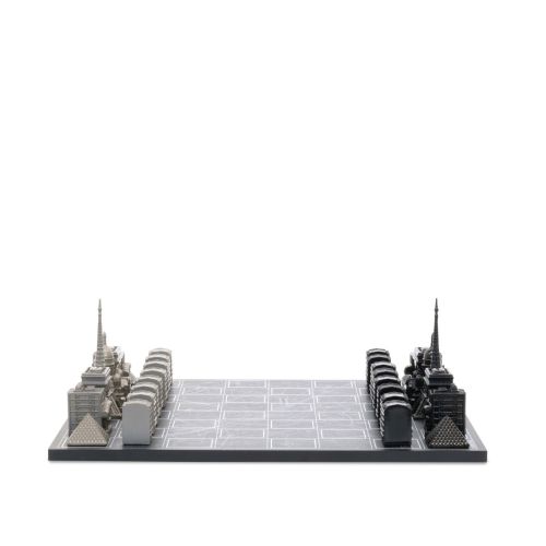 Skyline Chess Metal Paris Edition Decor