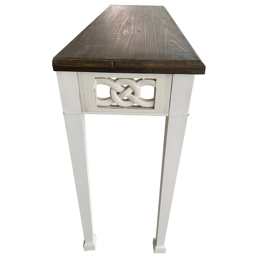 Sleek Braid Console Table - 120cms