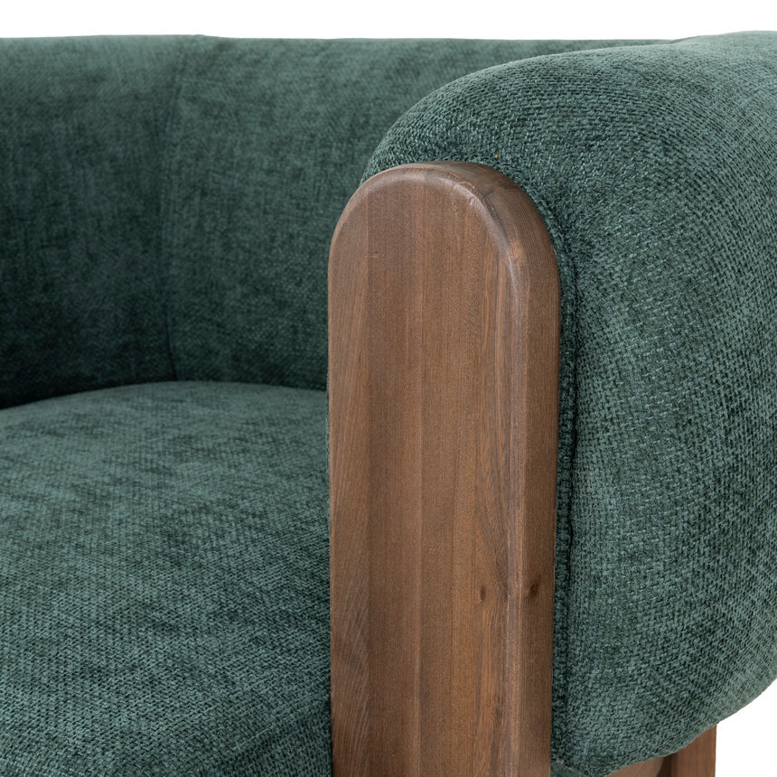 Sleek Comfort Sierra Lounge Chair - Walnut
