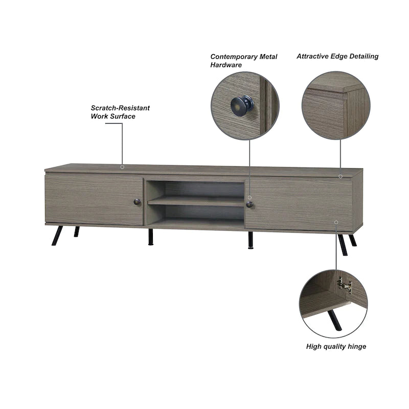 Sleek and Long 1.8m TV Unit for Modern Living