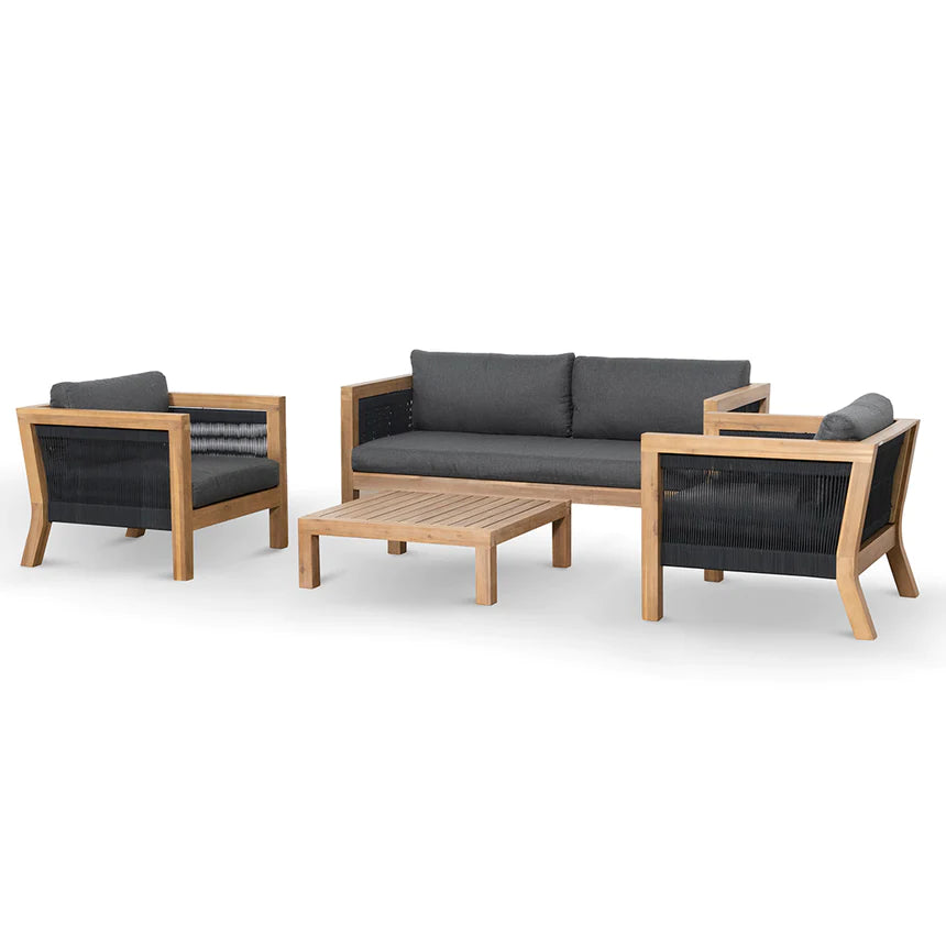Smart Stash Outdoor Lounge Set - 4 Pcs Set