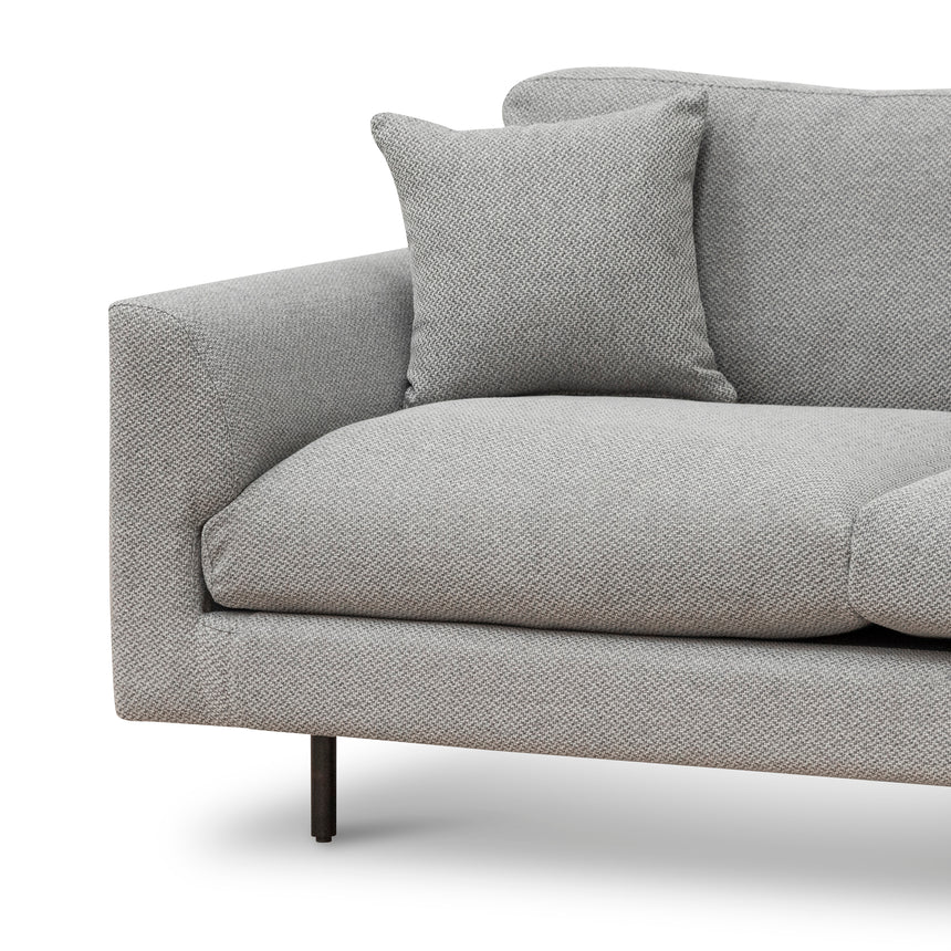 Snug Sophistication 4-Seater Fabric Sofa