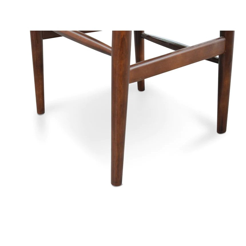 Soft Retreat Dining Chair - Walnut & Natural