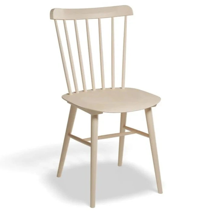 Solid Pine Natural No Pad Dining Chair