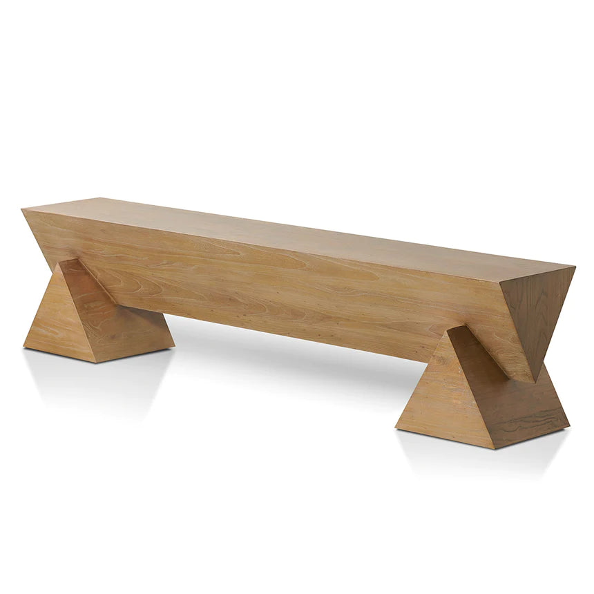 Solid Wooden Dining Benches 190cms - Natural